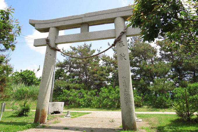 厳島神社の石鳥居